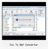 Dbf To Html csv to dbf convertor