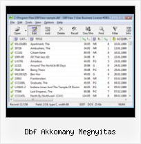 How To Open Dbf File Format dbf akkomany megnyitas