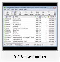 Preview File Dbf dbf bestand openen