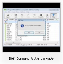 Konwert Dbf dbf command with lanvage