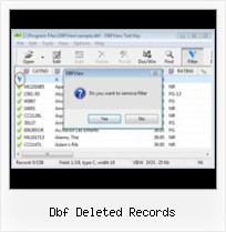 Dbf View Exporta Txt dbf deleted records