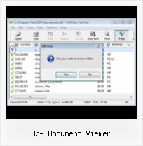 Delete Record From Dbf dbf document viewer