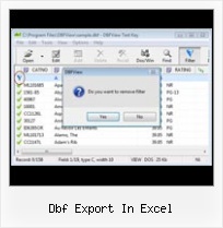 Importeren Dbf In Excel dbf export in excel