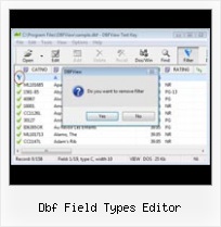 Dbf Files Excel 2007 dbf field types editor