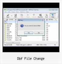 How Do I Open Dbf File dbf file change