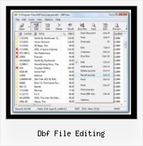 Dbf To Text File dbf file editing