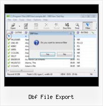 View Edit Dbf File dbf file export