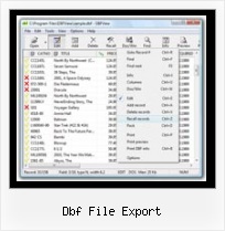 Programs To Open Dbf File dbf file export
