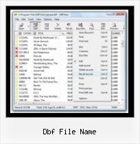 Dbfview Exe dbf file name
