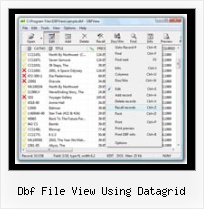 Csv To Dbf Conversion dbf file view using datagrid
