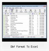 Excel 2007 Exportar Dbf dbf format to excel