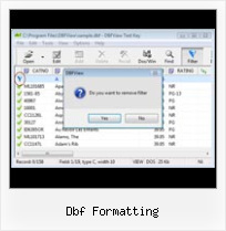 Excell 2007 Convert To Dbf dbf formatting