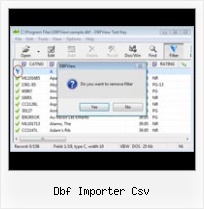 Read Foxpro Files dbf importer csv