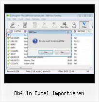 Dbf File Edito dbf in excel importieren