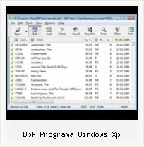 Da Excel 2007 A Dbf dbf programa windows xp