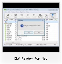 Open Dbf Foxpro dbf reader for mac