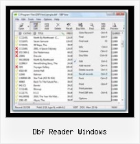 Windows Dbf Viewer dbf reader windows