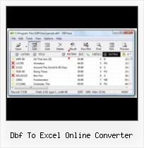 Convertir Dbf A Csv dbf to excel online converter