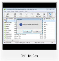 Dbf Vista Arabic dbf to gpx