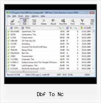 Assembler Dbf dbf to nc