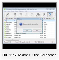 Excel Export Do Dbf dbf view command line reference