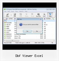 Dbfview Vista dbf viewer excel