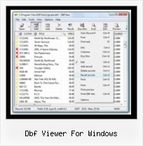 Dbf File Convertor dbf viewer for windows