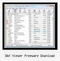 Mac Dbf Reader dbf viewer freeware download