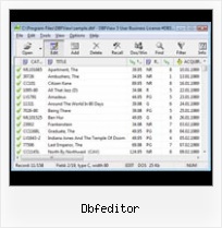 Microsoft Excel Dbf Editor dbfeditor