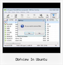 Open Edit Dbf Format dbfview in ubuntu