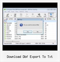 Can Dbf Files Be Edited download dbf export to txt