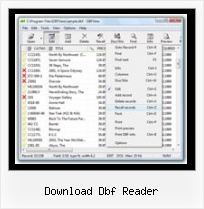 Format Dbf download dbf reader