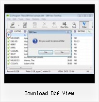 Delete Record From Dbf download dbf view