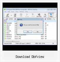 Import Into Excel Dbf download dbfview