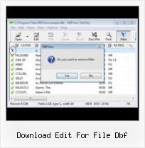 Dbf Files Editor download edit for file dbf