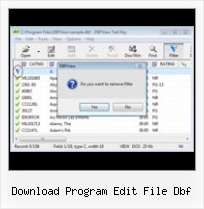 How To Dbf To Xls download program edit file dbf