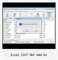 Dbf File Reader Freeware excel 2007 dbf add on