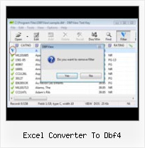 Import Excel File To Dbf excel converter to dbf4