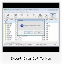 Excel Export Nach Dbf export data dbf to xls