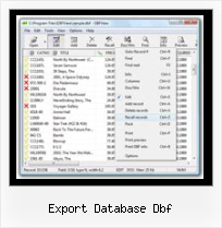Conversion Dos Win Dbf Files export database dbf