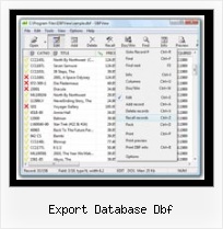 Dbf Convert To Xls export database dbf