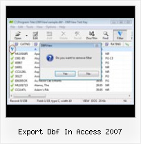 Dbf Viewer For Vista export dbf in access 2007