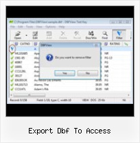 Dbf Files In Excel export dbf to access