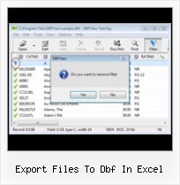 Convert Dbf File To Characterset export files to dbf in excel