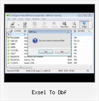 Excel 2007 Convert To Dbf exsel to dbf