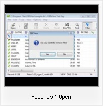 Dbf Online Converter file dbf open