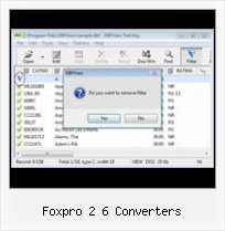 Dbf Deleted Records foxpro 2 6 converters