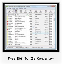 Create Csv From Dbf free dbf to xls converter