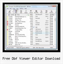 Convert Xls Type To Dbf File free dbf viewer editor download