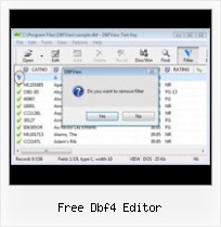 How Do Open Dbf Files free dbf4 editor